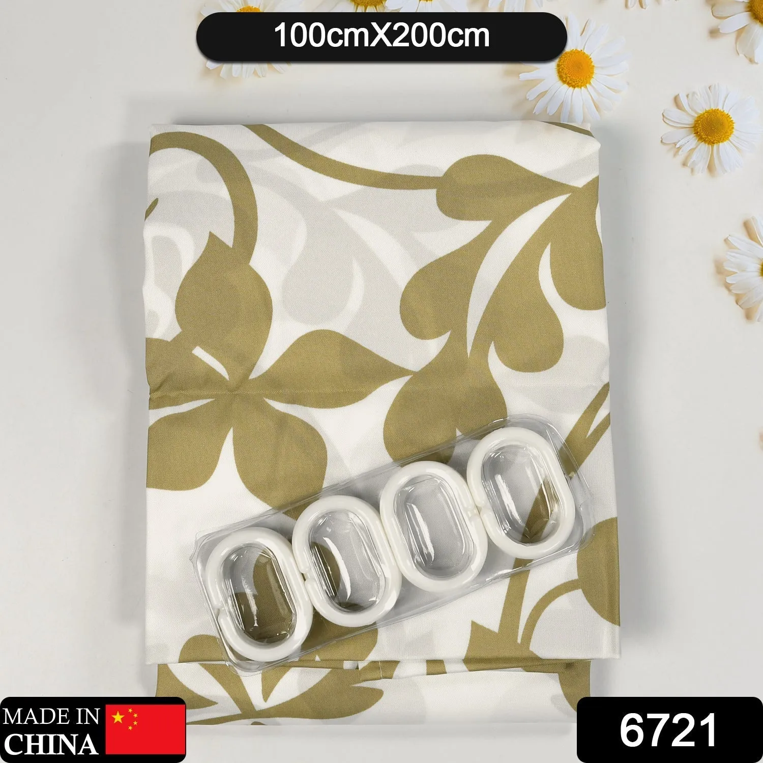 6721 SOLID 1 PIECE DOOR CURTAIN (100X200CM)﻿