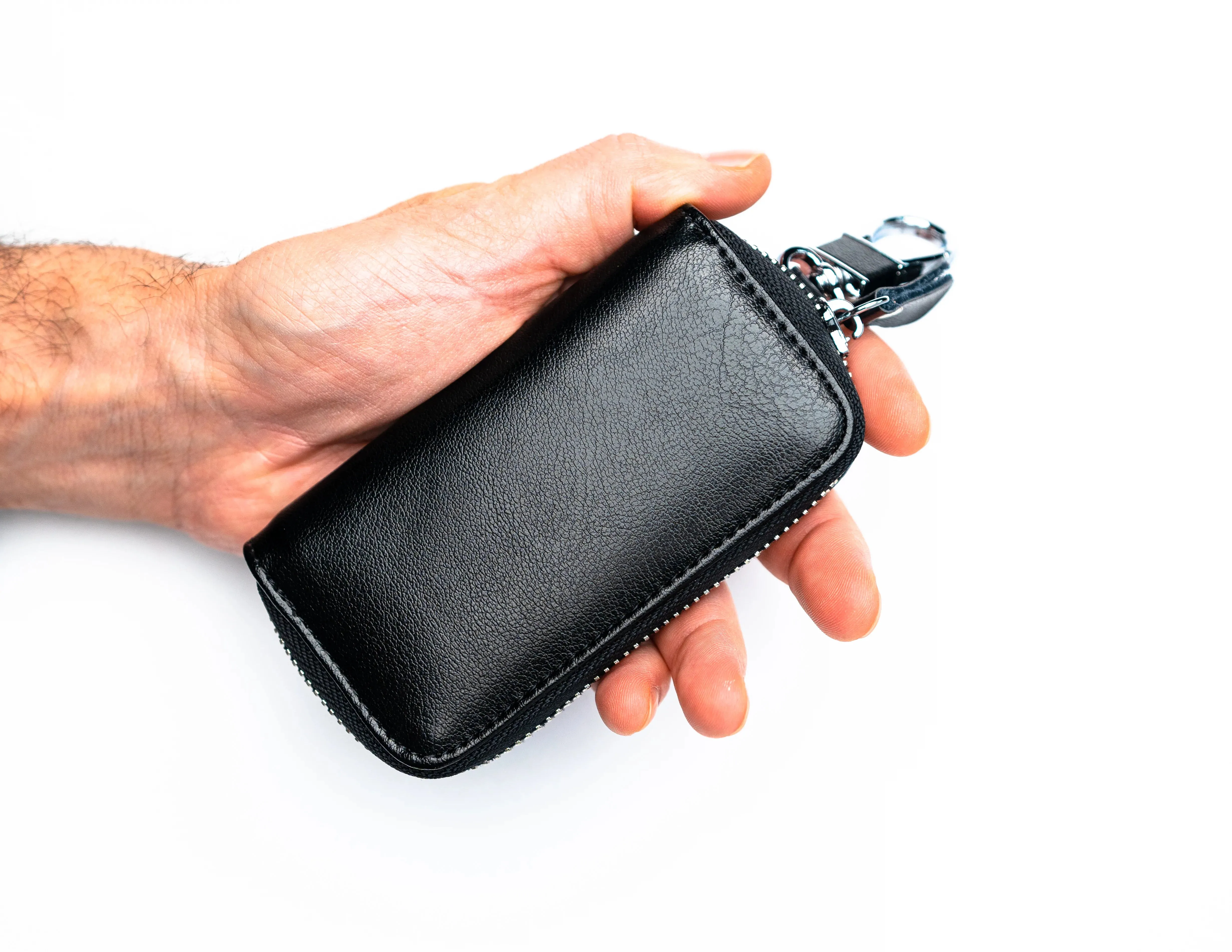Car Key Organizer leather brown