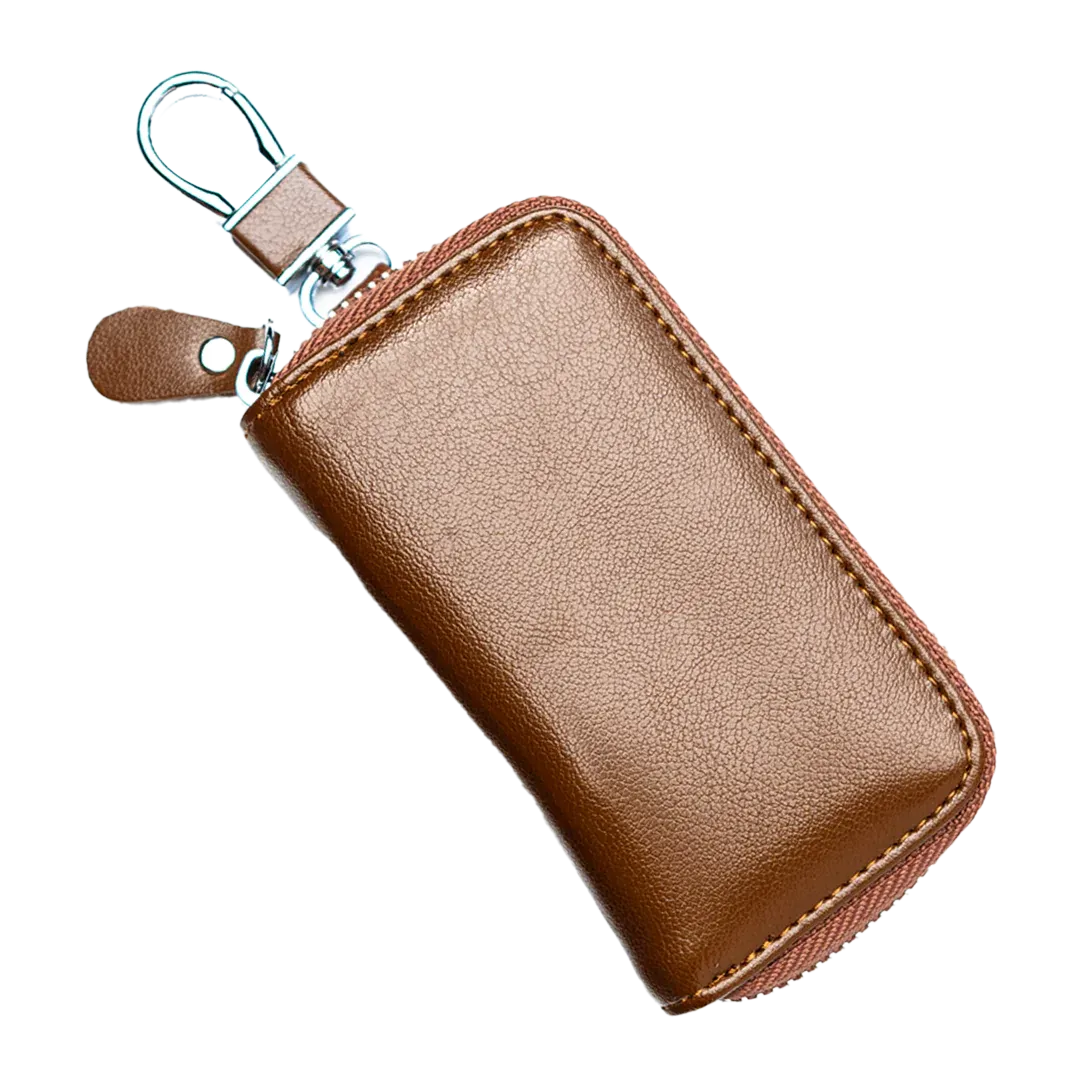 Car Key Organizer leather brown