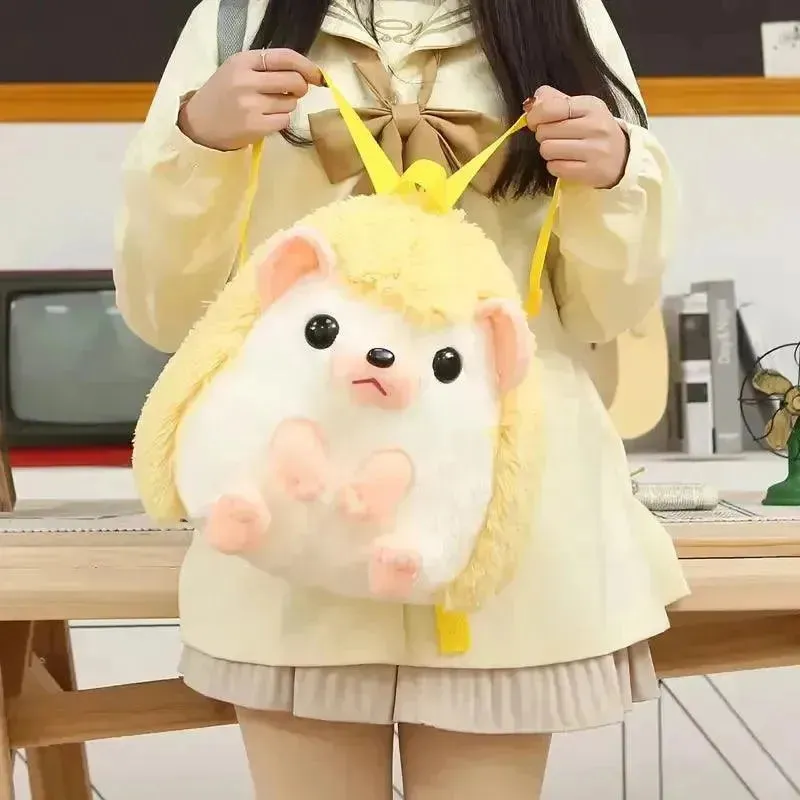 Cute Hedgehog Plush Backpack