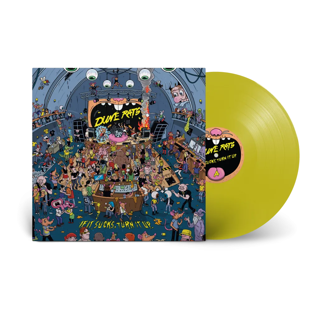 Dune Rats / If It Sucks, Turn It Up LP Opaque Lemon Vinyl