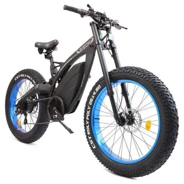 ECOTRIC BISON Big Fat Tire E-Bike - 1000 Watt, 48V
