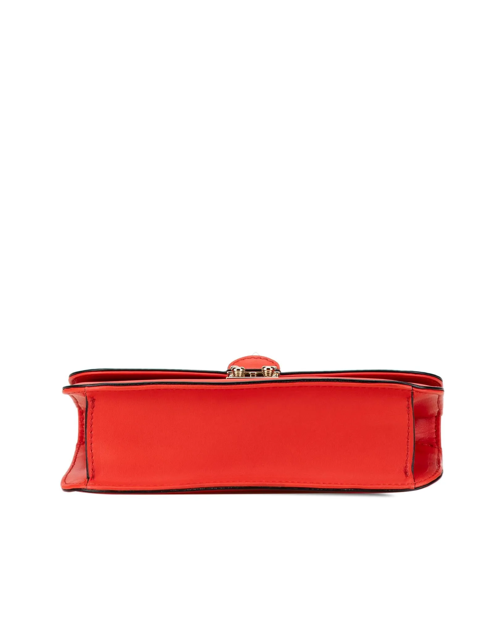 Medium Studded Leather Crossbody Bag with Chain Strap