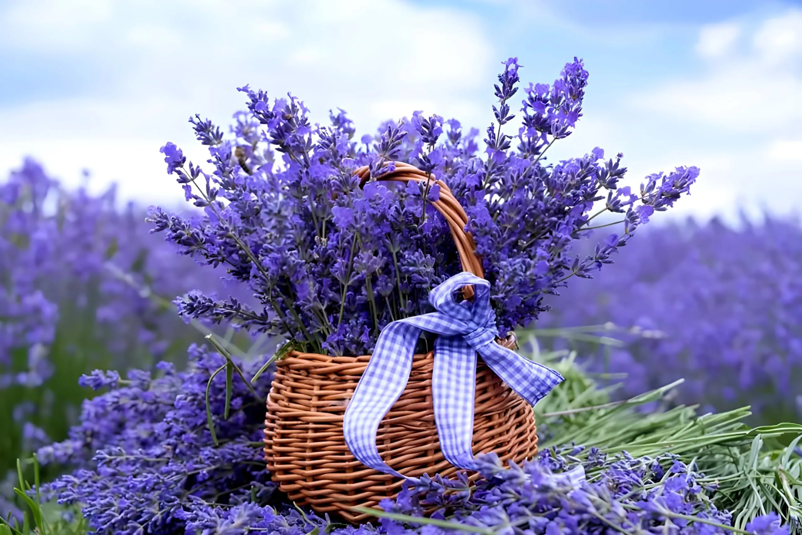 SEILOZBUNIA FARM- Rare Most Beautiful Healthy English "Lavender" plant for Home Gardening & Roof top Garden Pack of 1 with pot